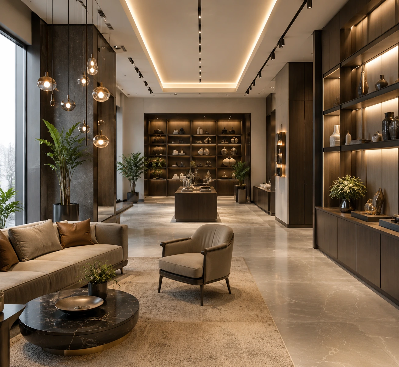 Commercial interior